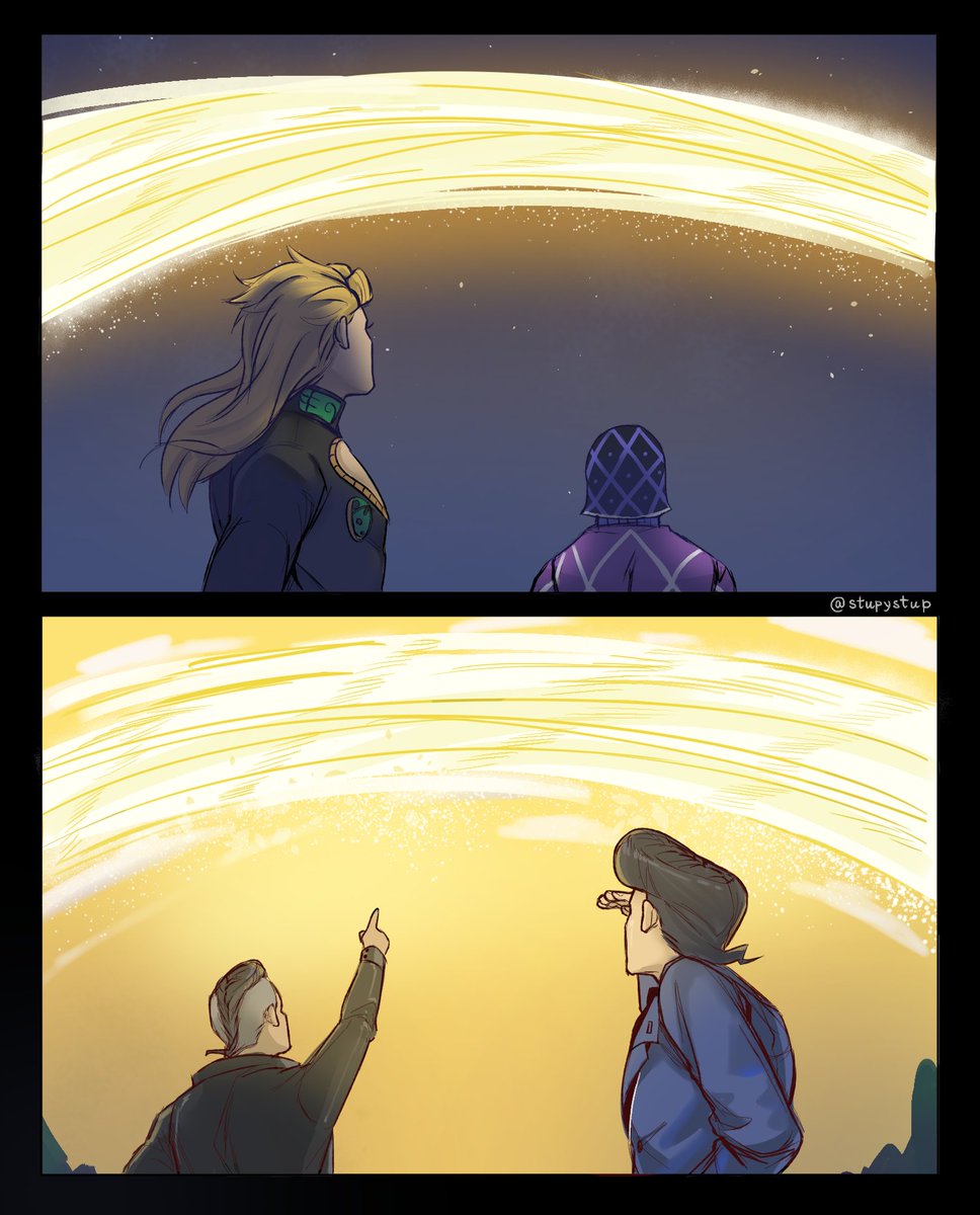 "Something terrifying is happening."
#JoJosBizarreAdventure #jjba