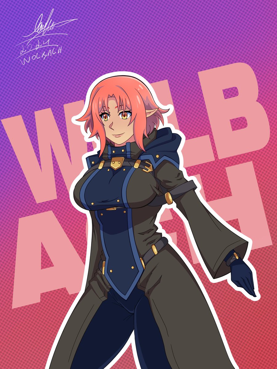 Leandro68356574's tweet photo. Que onda queridos pegelagartos hoy lrs traigo un Nuevo dibujo esta vez dibuje a #wolbach de #Konosuba espero les guste😋😋😋😋 post data #kasuma god 😈😇😈😇😈😇😜 https://t.co/HeQr8oEtYA