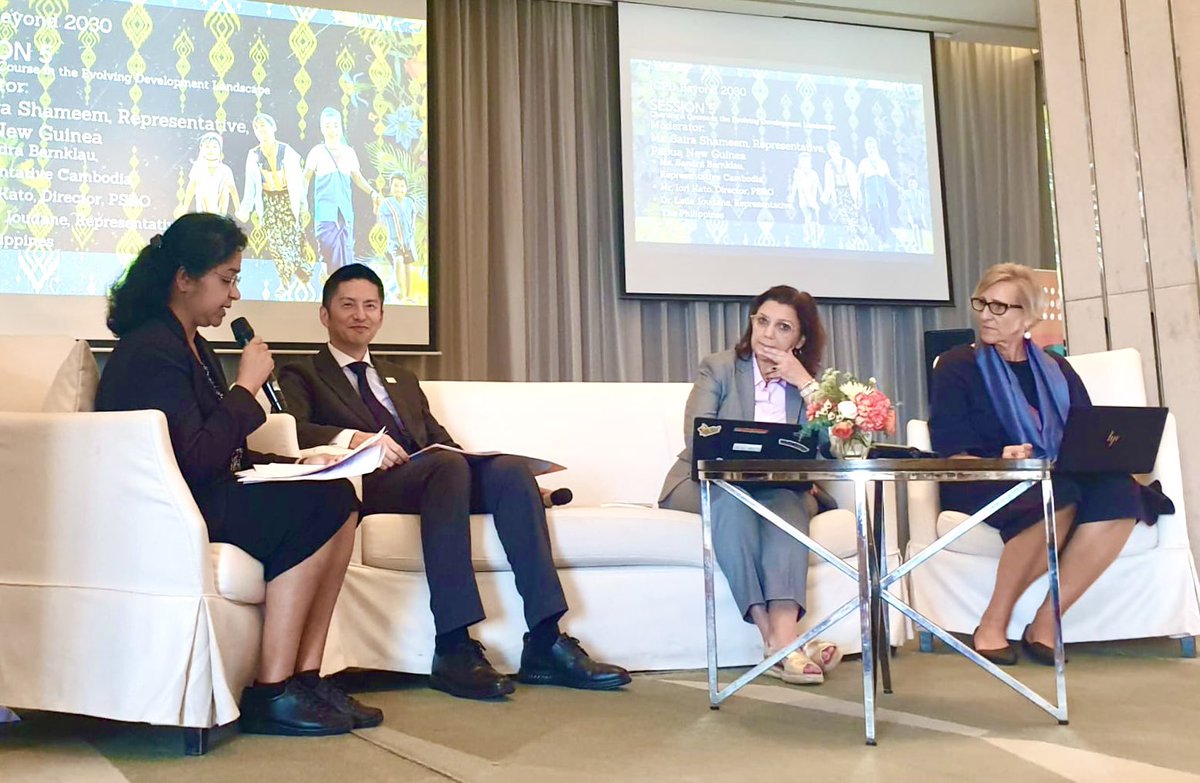 UN Member States will review 30 years of implementation of #ICPD Program of Action at #CPD57 in NY this April/May. This week I joined a panel discussion on #ICPD30 at @UNFPAAsiaPac Leadership Meeting with fellow @UNFPA representatives @Bernklau_Sandra @LeilaJou @Saira_Shameem👍🏻