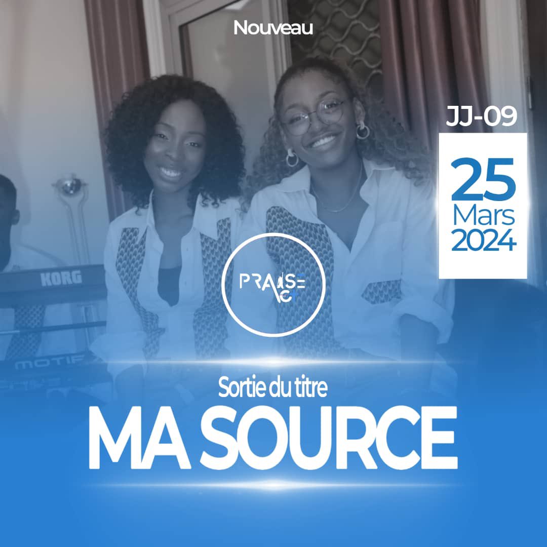 PraiseAct's tweet image. Hello Praise Actors 🥁🥁🥁
Le compte à rebours est lancé! Dans 9 jours, notre titre « Ma source » sera officiellement disponible 🥳
Fais passer le mot 💃🏽💃🏽🕺🏽
#PraiseisOurAct #NewAlbum #masource