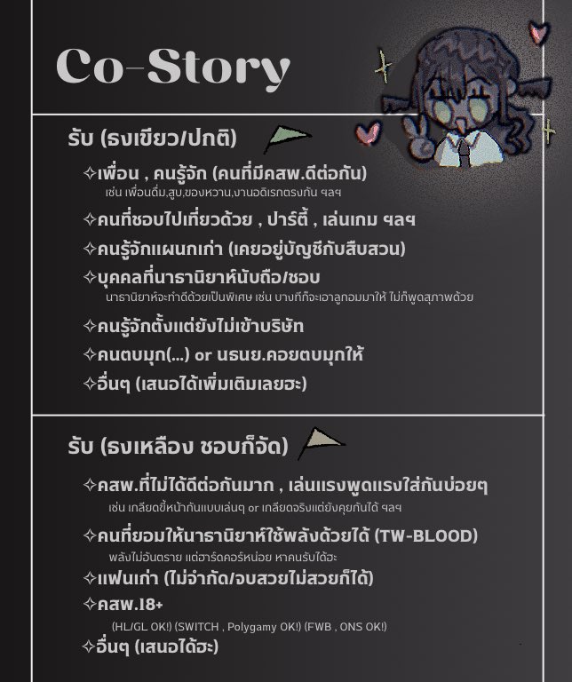 Nathaniah_CHL's tweet photo. #CHL_หาเพื่อน

( รี = ช่วยหาเพื่อน/เนียนรู้จัก
เฟบ = โค เดี๋ยวทักไปค่ะ >0<

ใครสนใจตำแหน่งอื่นๆเพิ่มเติมสามารถทักมาได้ตลอดนะคะ♡︎) https://t.co/2reZnPLFHB