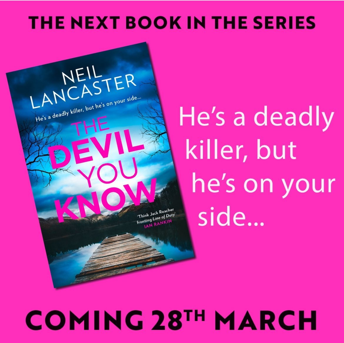 I have some news ! #TheDevilYouKnow waterstones.com/book/the-devil…