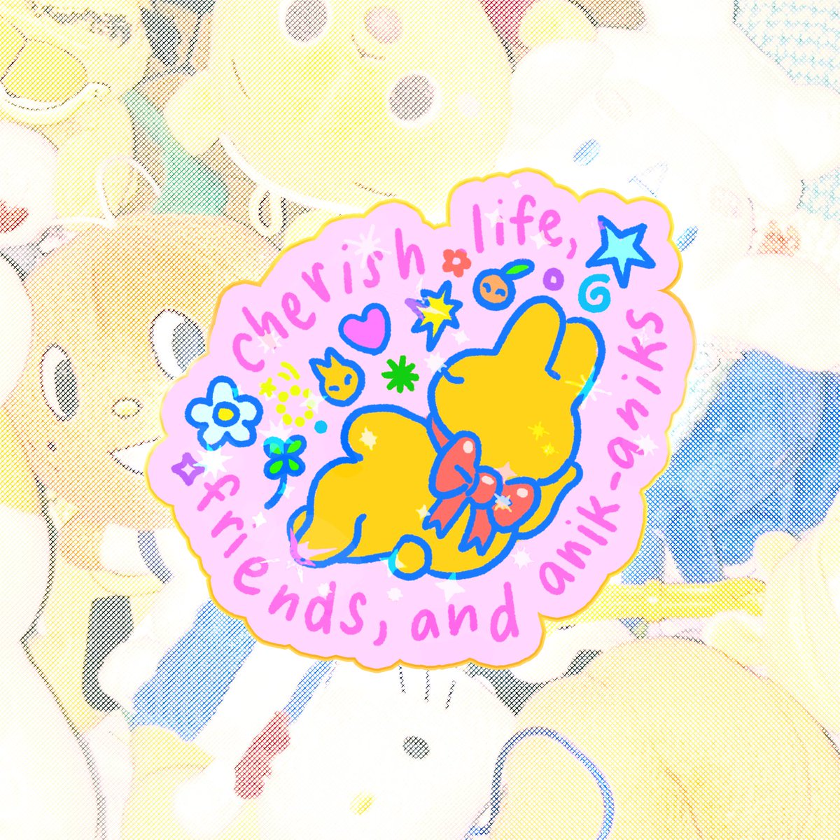 cherish life🍊, friends🐈, and anik-aniks🎀⭐️💗🍀