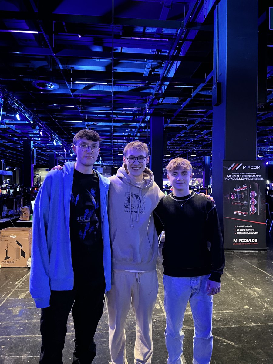 🥇Place at <a href="/GamescomLAN/">gamescom LAN</a> in Cologne (1500€)
 
ggs to everyone we played 

Thank you <a href="/pzy_rl/">pzy</a> <a href="/FabsoRL/">Fabso</a> for the invite. You guys are the best.