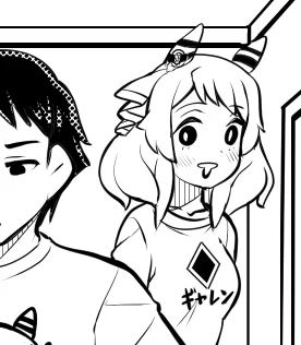 ミラ子は描きやすいぜ… 
