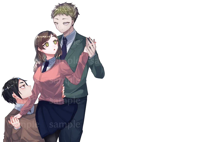 ちなみに設定資料集の表紙絵とかレイアウトとかはちまちま進めてるんですよというもの 