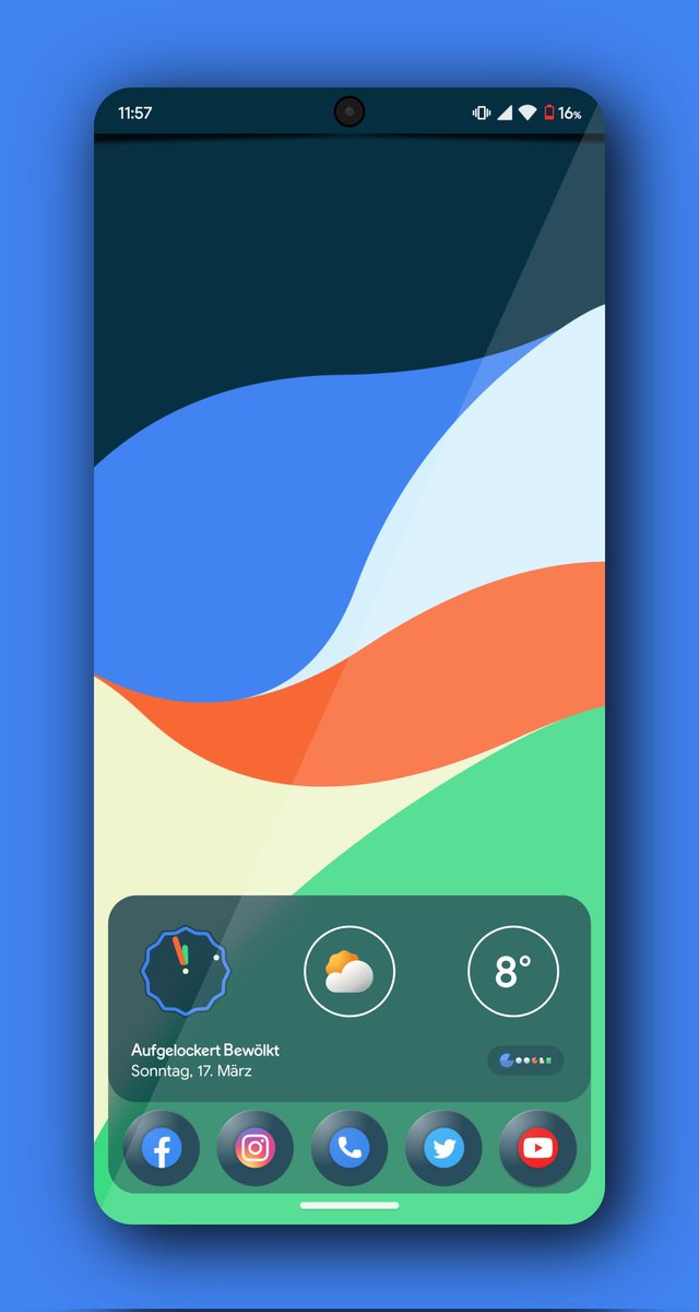 MarcusBremen's tweet image. sunday / chillday
#android13 #hishoot2i #homescreen #klwp #poco #pocox6 #wallpaper