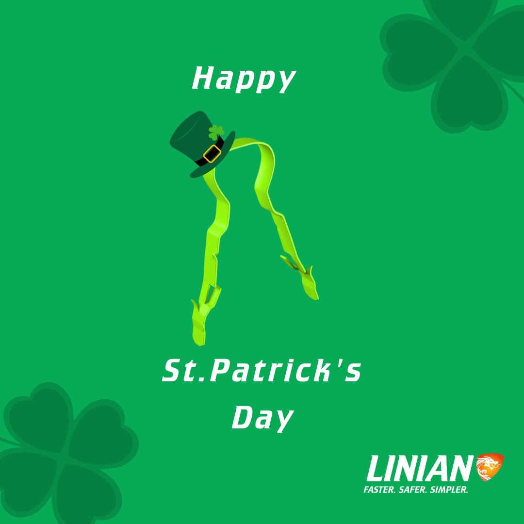 Happy St. Patrick's Day to our valued customers and followers!🌟🍀 Wishing you a happy and lucky day💚 #HappyStPatricksDay #Lucky #Green #StPatricksDay #LINIAN #Tools #CableManagement #Cables #CableClips #Electrician #Sparky #SparkyLife #ElectricalWork #ElectricianLife #Clips