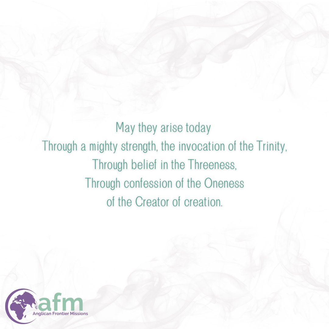 AFMGlobal's tweet image. #breastplateofstpatrick #stpatricksday #crossculturalworkers #anglicanfrontiers #missionwork