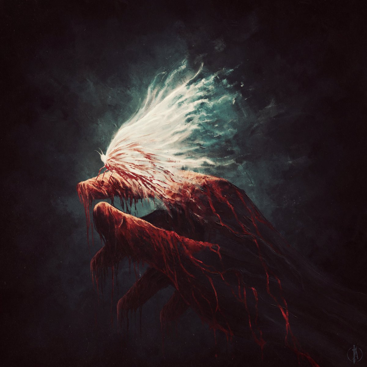 Arokhboy's tweet photo. - Rest -
"What is this? A small sprite - oh, so delicate and pure...
Do you really want to approach this marred soul? Are you sure?
My mere presence is tainting, keep your distance!"

"We are holding together while falling apart... this is coexistence." https://t.co/DWoxzgRRmB