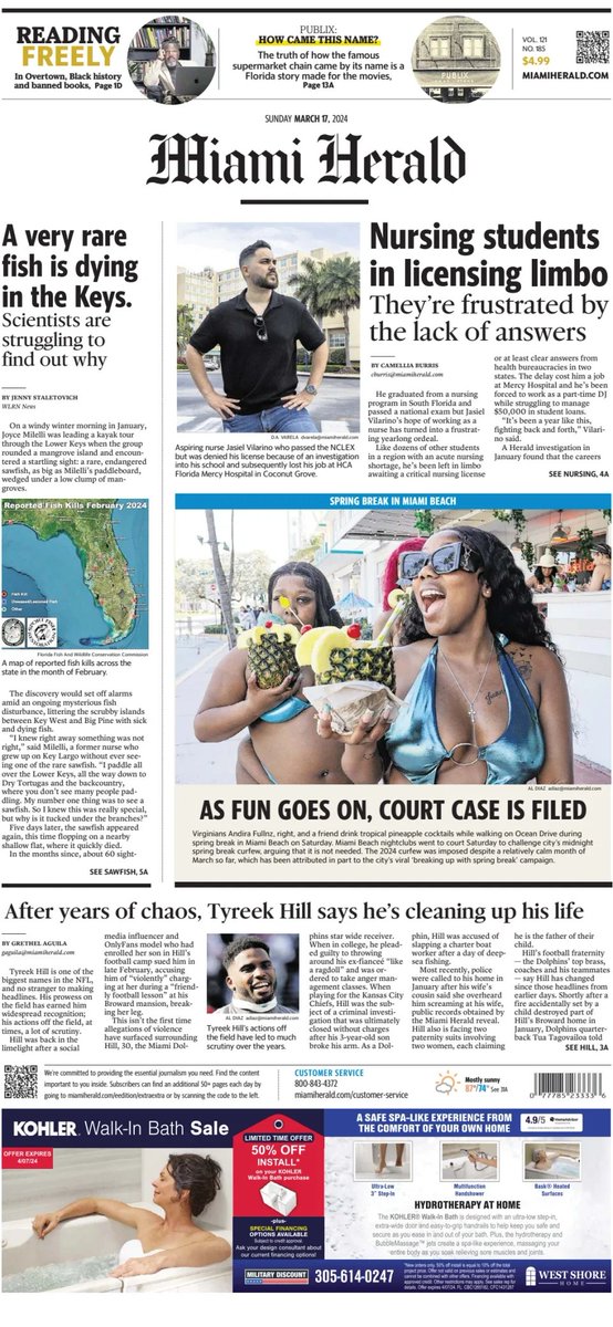 🇺🇸 Nursing Students In Licensing Limbo ▫Florida nursing students want answers. They’re not getting them ▫@camellia_elaine ▫tinyurl.com/26ojys8z #frontpagestoday #USA @MiamiHerald 🇺🇸