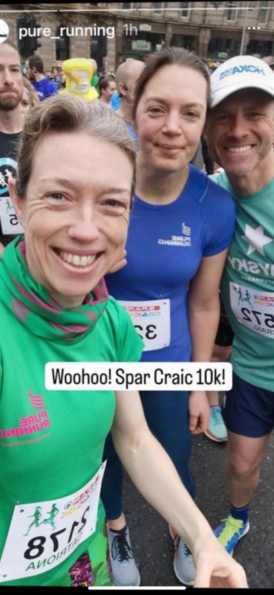 Well done everyone who made it round ⁦⁦@SPARcraic10k⁩ We absolutely loved it 💯💚☘️ ⁦@aislingevents⁩