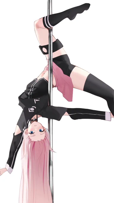 IAちゃんポールダンスして...... 