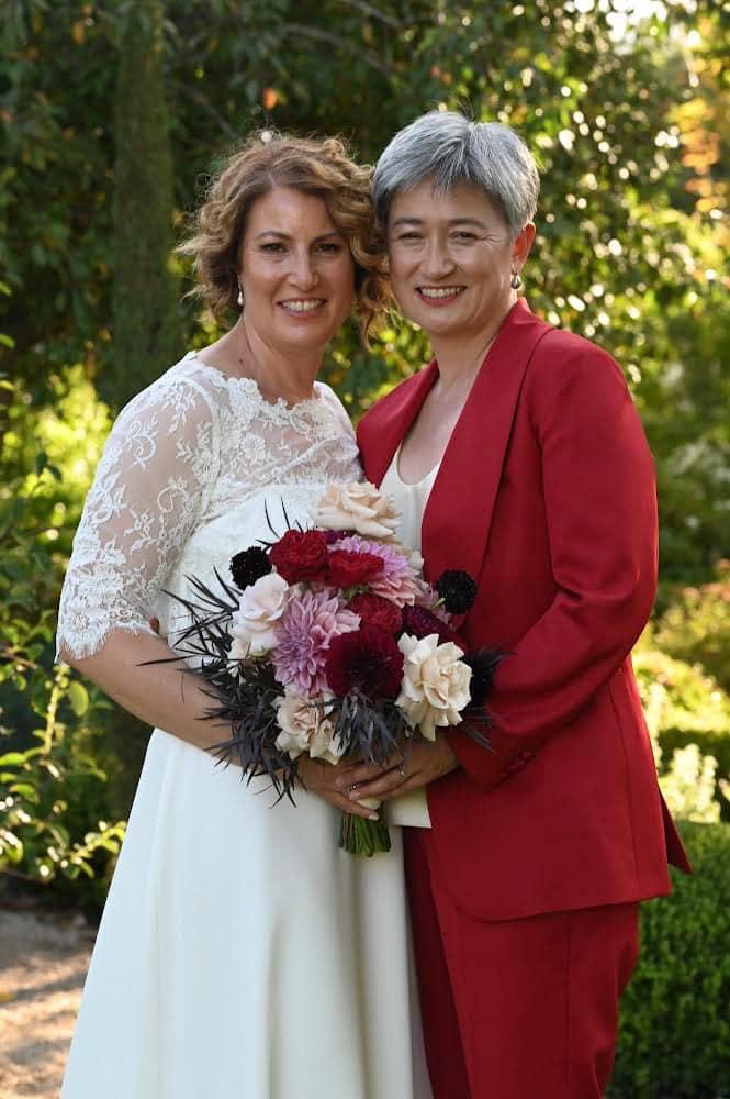 Congrats to this Badass Asian Australian woman who has just wedded her long term partner! Australia's Foreign Minister Penny Wong has wedded her partner Sophie Allouache! What a wonderful couple and we send all our love, blessings and to the future for the newly married couple!