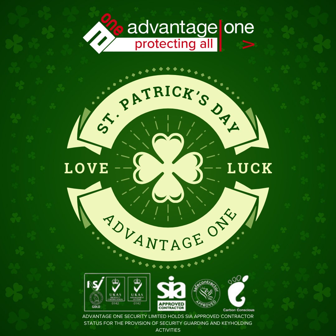 Happy St Patricks Day to all our followers!

#StPatricksDay2024