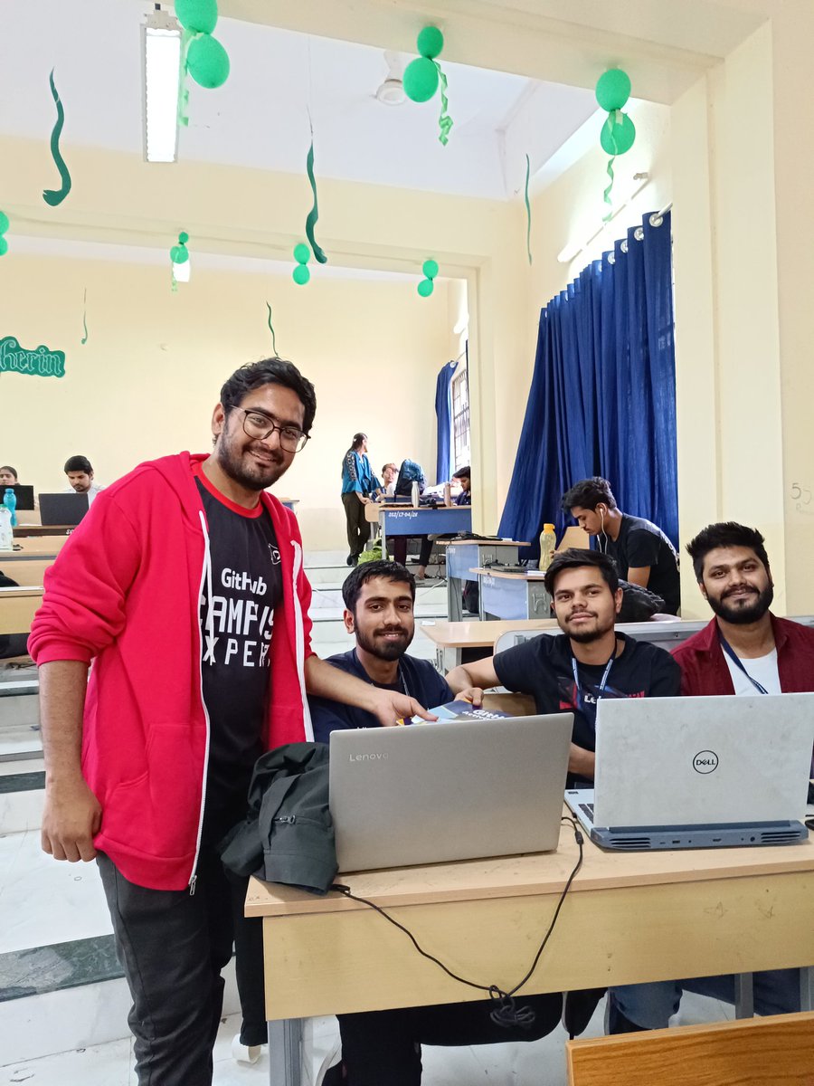 TechHunterssss's tweet image. Hackers exploring their creativity with Github Activity Book ✨ 

@ankurg132, our github campus expert at HackHive.

fr, crayons are therapeutic ❤️
#GithubatHackHive
#HackHive
#techhunterssss