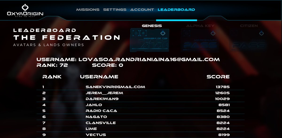 Oxya Origin tweet media