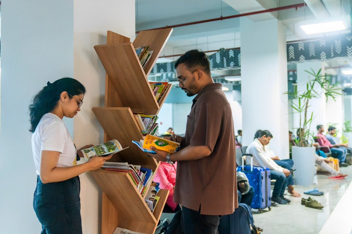 BDA_BBSR's tweet photo. To nurture a love for reading &amp; enhance access to literature within Bhubaneswar, @BDA_BBSR has established pocket libraries at strategic locations @Anandabana, Forest Park, &amp; #BSABT. 
Let's cultivate a culture of reading together 📚
#ReadingCommunity #PocketLibraries #Bhubaneswar https://t.co/iwAkSarJSV
