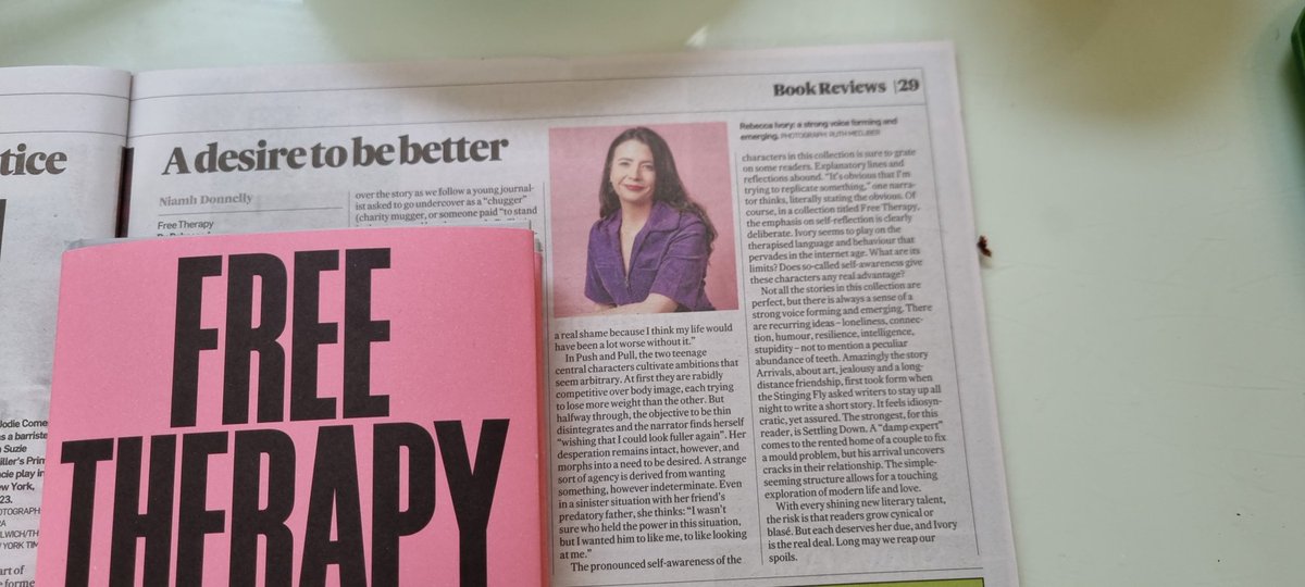 Congratulations to Rebecca Ivory, just received her book, proud to have read her early work in a writer's group and always knew she was a star.  Only just getting started, watch this space!