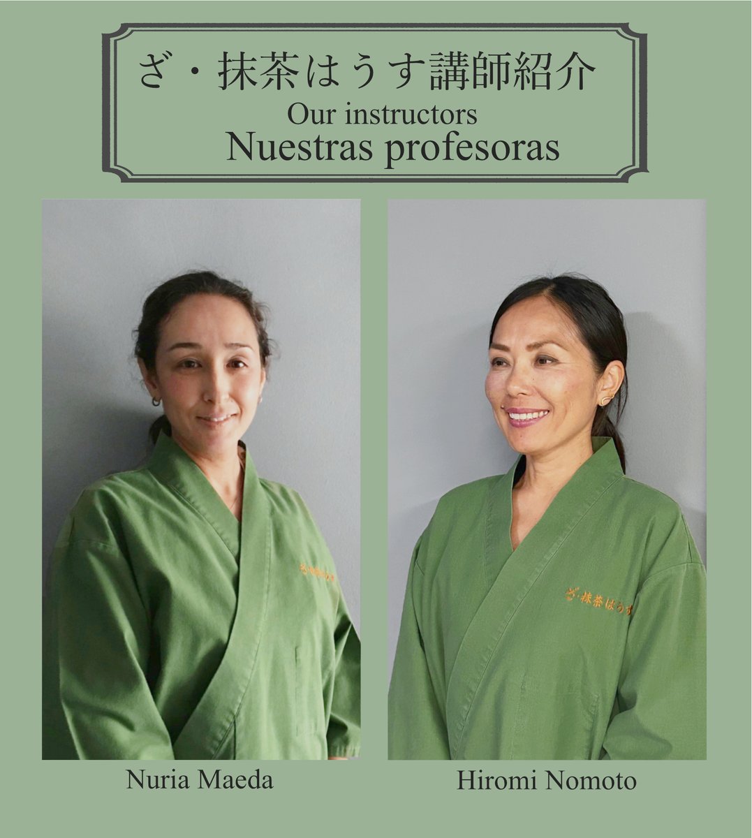 TheMatchaHouse's tweet photo. NURIA and HIROMI - our brilliant instructors
https://t.co/ggS3duoea4

#matchaexperience
#matchaevento
#thematchahouse
#barcelona
#ceremoniadelté
#teaceremony
#15aniversario https://t.co/aT3GmQhlbs