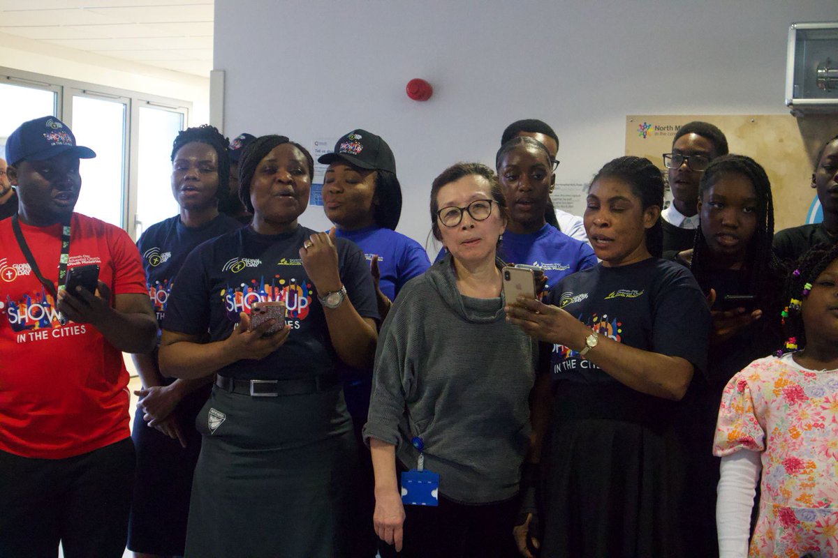 Serving Our Community. For Global Youth Day 2024, We Decided To Come & Sing For Those In Hospital. Being In Hospital Can Be Lonely Sometimes We Decided To Sing & Donate Some Gifts To The Paediatric Rainbow Ward Of @NorthMidNHS @NorthMidCharity #GYD2024 #ShowUpInTheCities