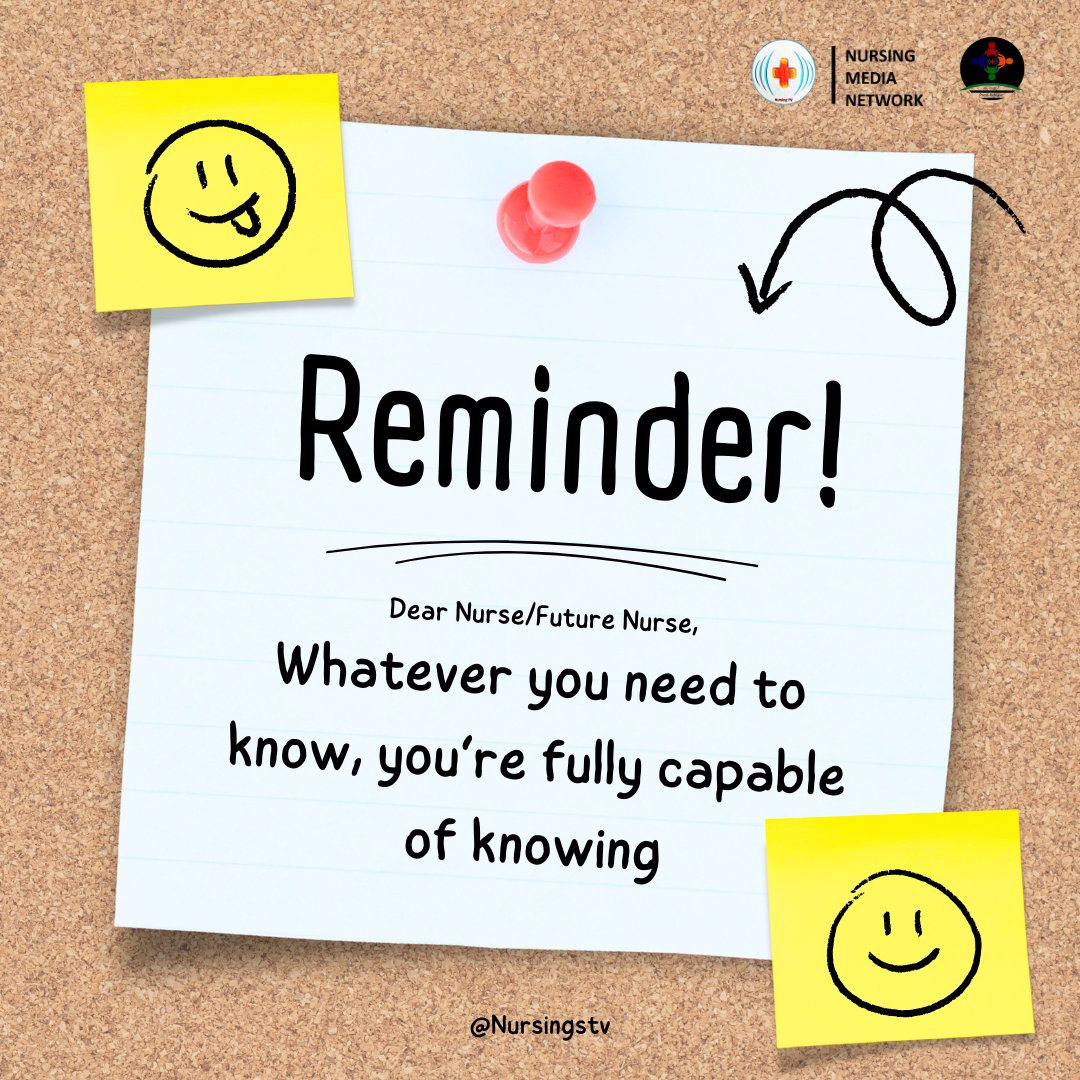 nursingstv's tweet photo. Embrace the power within you; you possess the capability to learn whatever you set your mind to. Confidence begins with believing in your own potential. 

Let this belief guide you through your journey. 

#NurseJourney #BelieveInYourself #Progress https://t.co/pSoGtz1og5