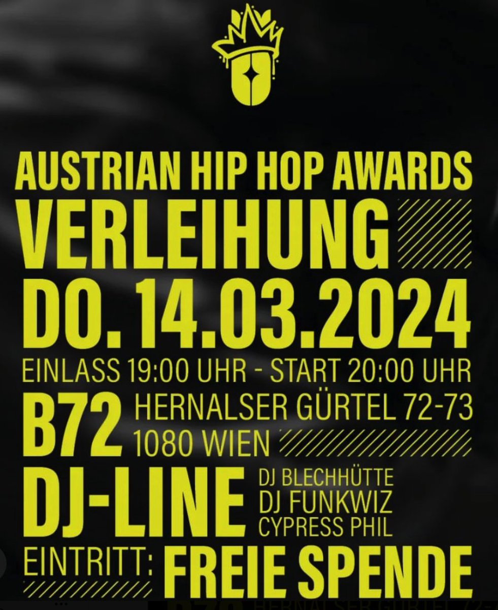 Jetzt hat Österreich auch einen eigenen HipHop-Preis. Aber wer hat gewonnen? > themessagemagazine.at/the-message-aw…