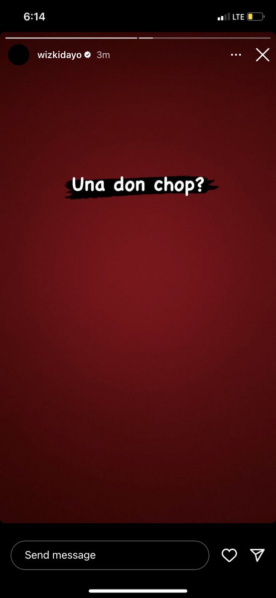 vibes4witty's tweet photo. “Una don chop”- wizkid checks up on the welfare of davido fans and afrobeat listeners. https://t.co/4IHeJlCZUf