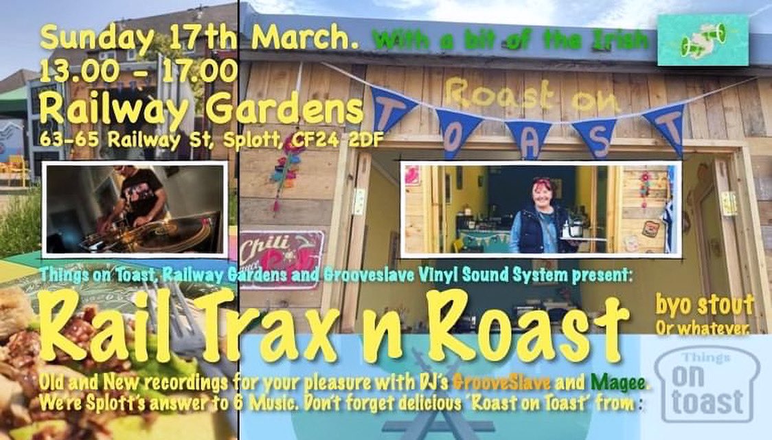 ☘️☘️☘️Join Us ☘️☘️☘️
Roast on Toast with the best Trax going!