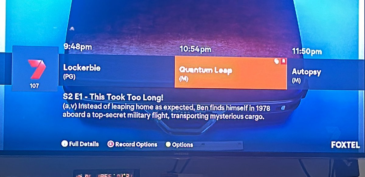 Season 2 of the Quantum Leap revival up next on @Channel7 Australia 🇦🇺 #QuantumLeap #QLP #Season2 #Finally Do yourself a favour!