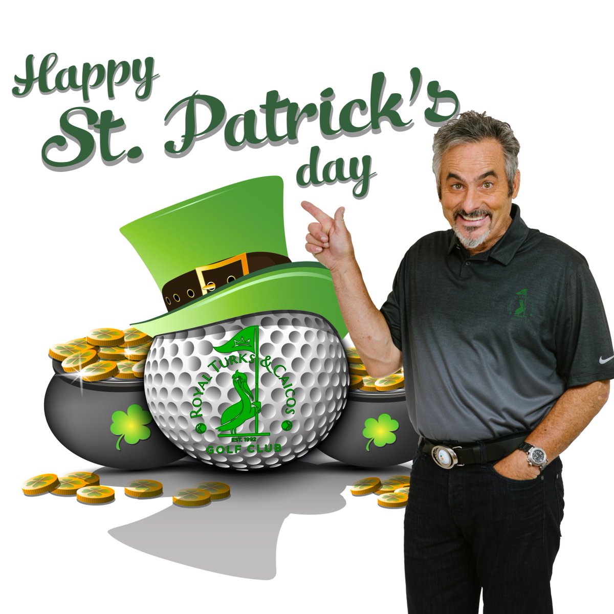 May today find you on the Green! Happy St Patrick's day from all of us @royalturksandcaicosgolfclub. ☘️☘️☘️☘️☘️