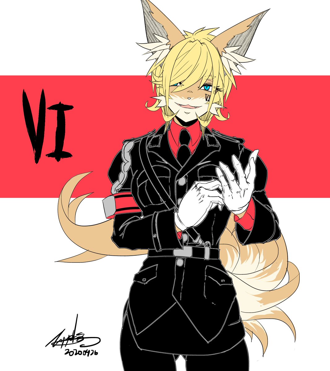 昔描いたこの子をなんかの漫画で登場させたい 