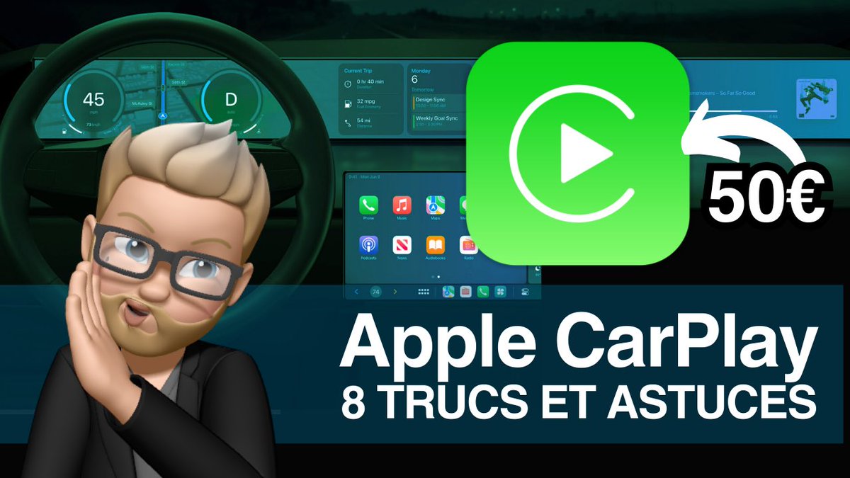 Apple CarPlay, 8 trucs et test d’un écran à 50€ #iphone #ios #applecarplay #carplay
youtu.be/5L1KxcncIaI