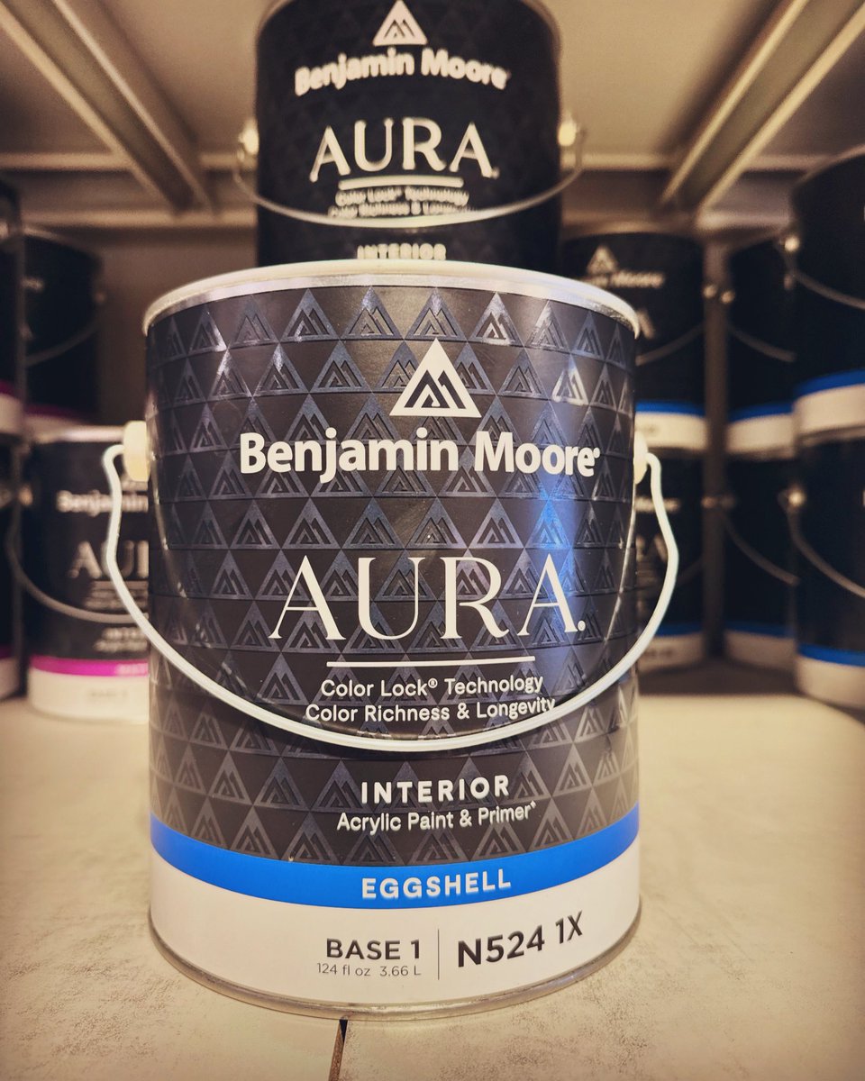🎨A month at #BenjaminMoore & I'm sold on Aura. My NYC apartment's next makeover? #ColorOfTheYear, Nova Blue. With Aura's Color Lock tech, it's not just a touch-up; it's a transformation. Ready to roll on some vibrancy! #AuraPaint #HomeRefresh #NYCLiving 🏙️💙 #vibranthome