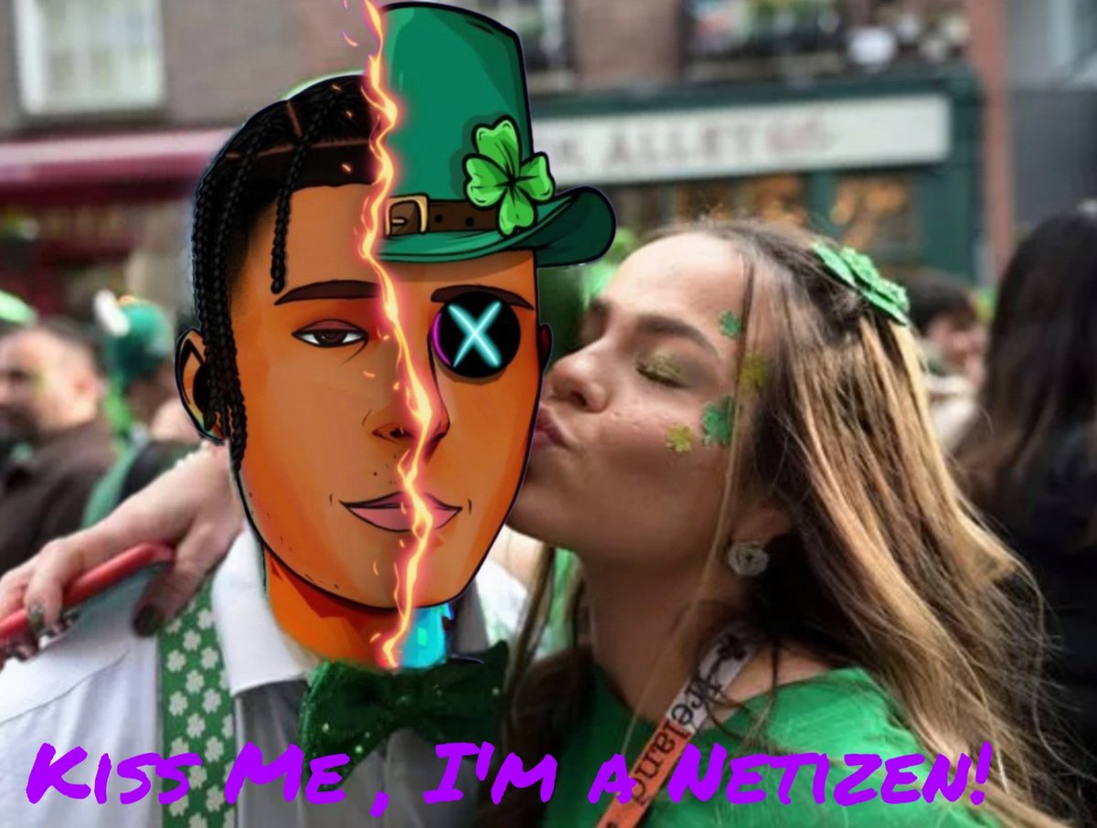 chadizen9's tweet photo. The lucky Netizen!
Happy St. Patricks day🍀
@NetizensNFT https://t.co/VTHLNti0tG