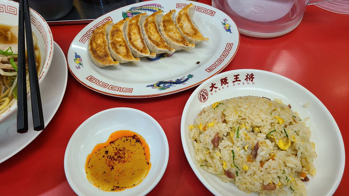 lake_monkey's tweet photo. 大阪王将は多分、10年ぶり2回目。王将の方が好みかな。 https://t.co/tylCNxtfUF