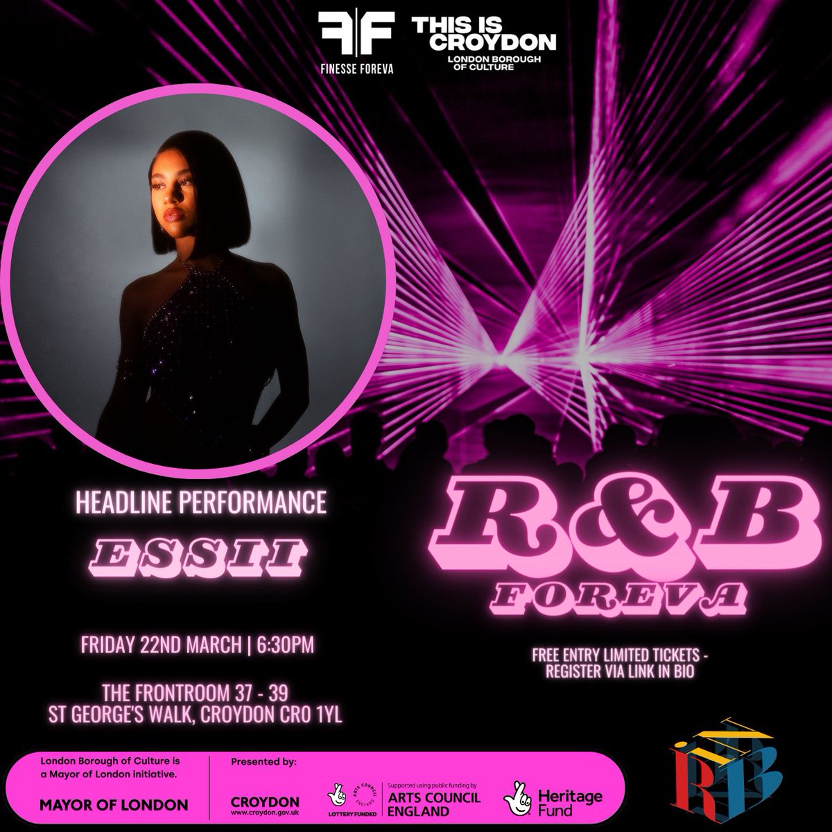 FinesseForeva's tweet image. Performance Announcement 🚨🚨

@essiiofficial 🌟

Performing live on Friday 22nd March 🎙️ 

Get your FREE tickets now using the link in our bio 🔗

#independentlabel #musicbusinesstips
#musiclovers  #musiclabel #musicnews #musicbusiness #musicconsultant #ukmusic #randb #liveshow