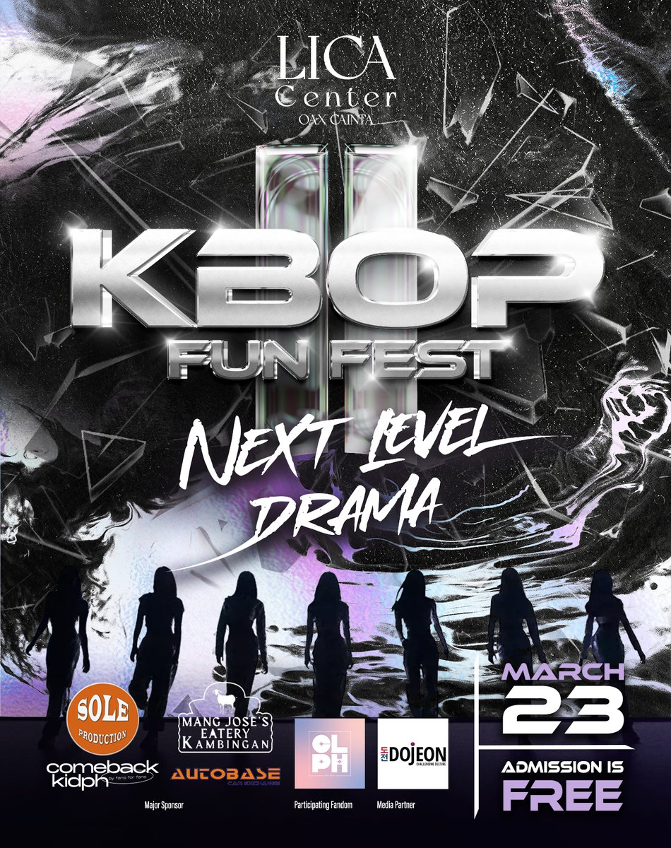 CaratLandPH's tweet photo. Annyeong, CARATs! 🩷🩵
Carat Land Philippines will be participating as a partner fanbase in "K-BOP Fun Fest: Next Level Drama."
Free admission!
See you on March 23 (Sat) 10AM at Lica Center OAX Cainta, CARATS! 🩷🩵
#KBOPFunFest2024 #LicaCenterOAXCainta #NextLevelDrama #KBOP https://t.co/kBECRxsOHL
