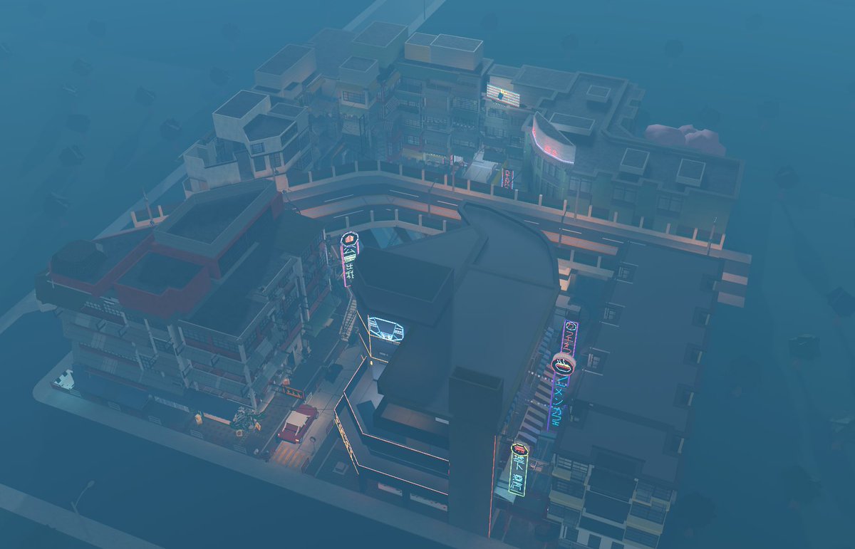justapanhead's tweet photo. A stormy dawn 
#bloxburg #bloxburgbuilds #roblox https://t.co/iHz9QSdv5f