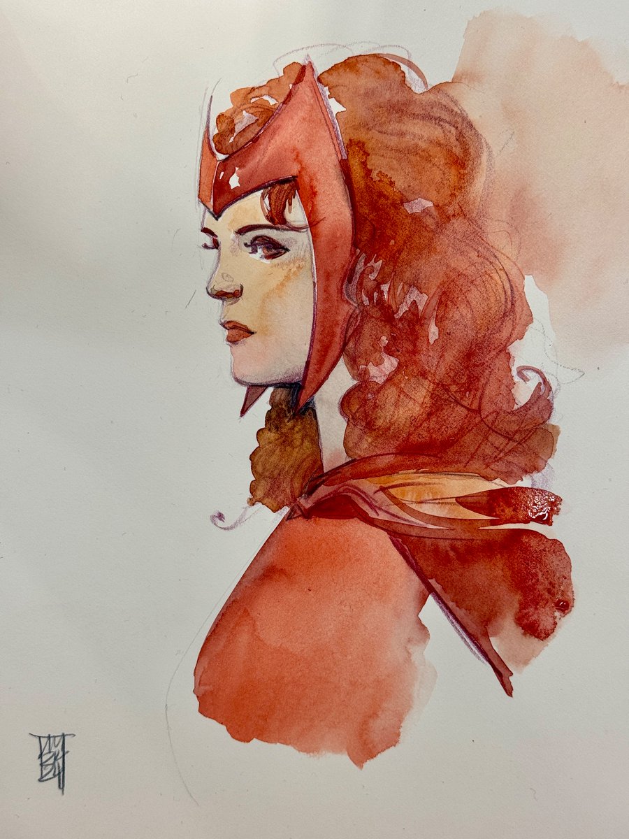 Scarlet Witch from the Paris Manga show.