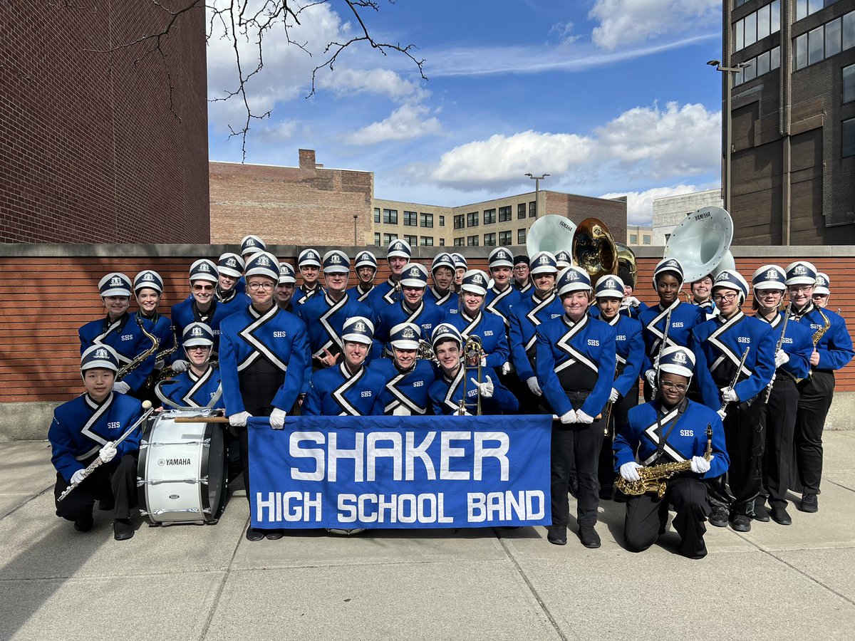 Irish eyes were smiling at the Shaker marching band! Congrats to Miss Baldwin and our awesome students for representing Shaker in the Albany St. Patrick’s Day parade! ☘️🎶
<a href="/NorthColonieCSD/">North Colonie CSD</a> <a href="/KathleenSkeals/">Kathleen Skeals</a> <a href="/LTresansky/">Dr. Lindsay Tresansky</a> <a href="/thebriandineen/">brian dineen</a>