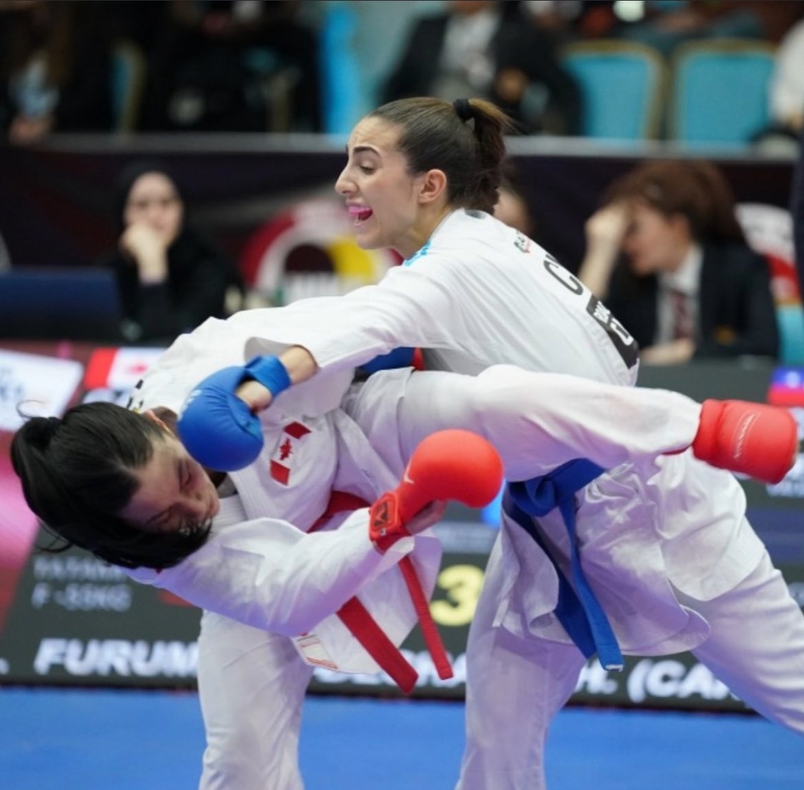 ¡BRONCEEEEE! 🥉❤️👏🏻

La karateca Valentina Toro 🇨🇱 (-55 kg) sigue demostrando su potencial a nivel mundial, tras colgarse el bronce 🥉 en la Premier League de Antalya 🇹🇷.

En la disputa por la presea, igualó 1-1 ante Louiza Abouriche 🇩🇿 (ganó al puntuar primero). En tanto, Tomás