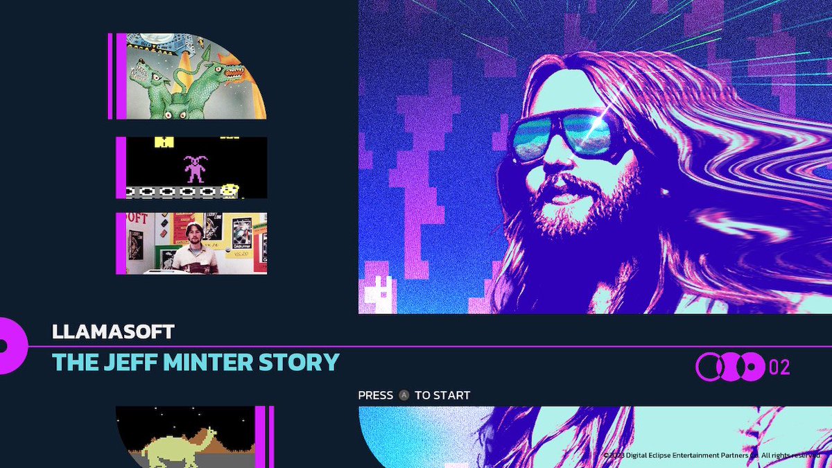 dannyp35's tweet photo. @DigitalEclipse ‘s Llamasoft The Jeff Minter Story is an incredible trip down memory lane https://t.co/r2OHdJG7dP
