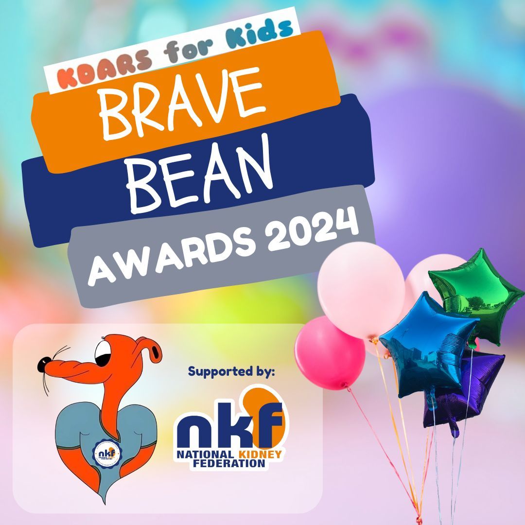 The NKF will be attending the Radisson Blu Hotel at East Midlands Airport tomorrow as we show our support for KDARS for Kids and their Brave Bean Awards event! 🌟 We can't wait to meet all the wonderful families who will be joining us. 🧡 #BraveBeanAwards 🌈✨