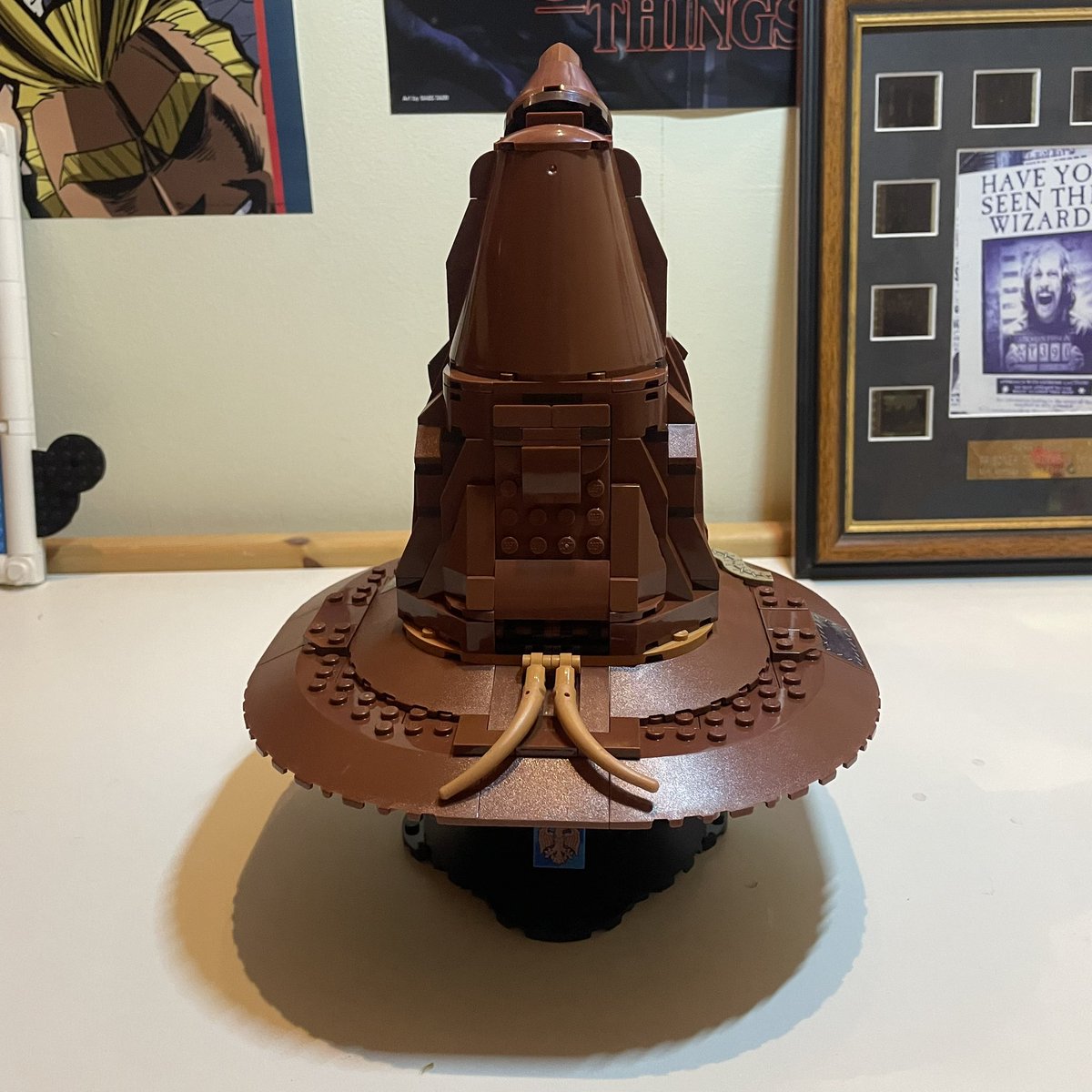 Rixt058's tweet photo. Lego Harry Potter sorting hat 76429 
#lego #legoharrypotter #HarryPotter #sortinghat #legosortinghat #wizardingworld https://t.co/MlQ2fJxjvu