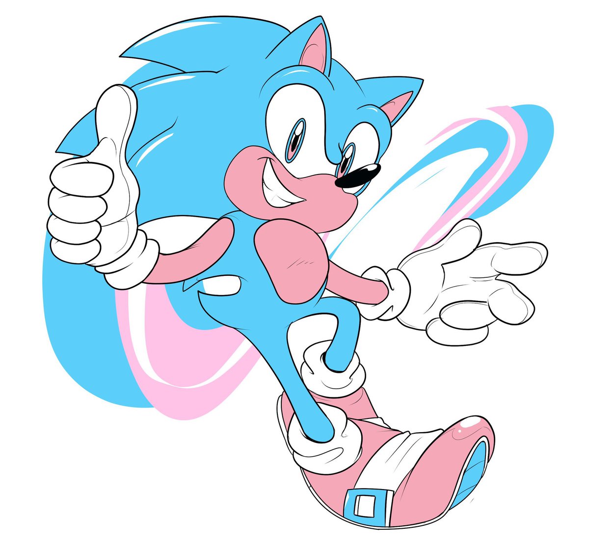 sonic the hedgehog solo looking at viewer smile blue eyes simple background white background 1boy  illustration images