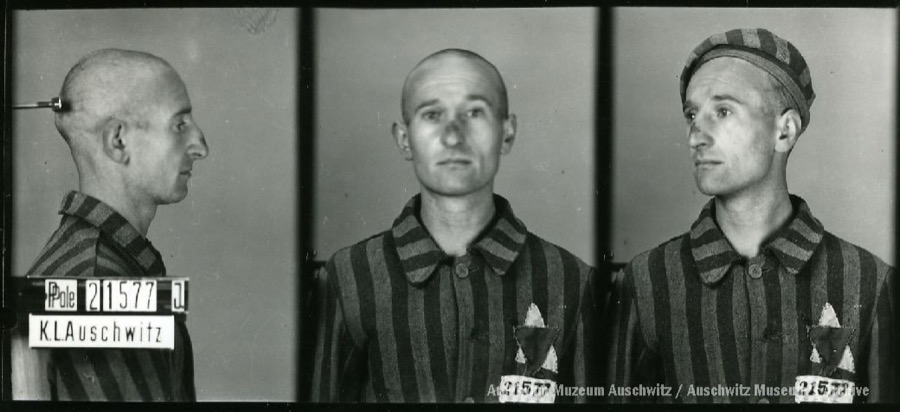 AuschwitzMuseum's tweet image. 17 March 1914 | A Polish Jew, Chaim Goldsztejn, was born in Radomsko. A watchman. 

In #Auschwitz from 16 October 1941.
No. 21577
He perished in the camp on 3 November 1941.