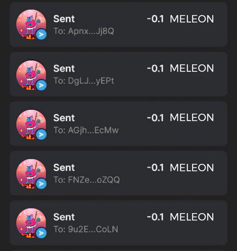 Solameleon NFT / $Meleon Meme Token tweet media