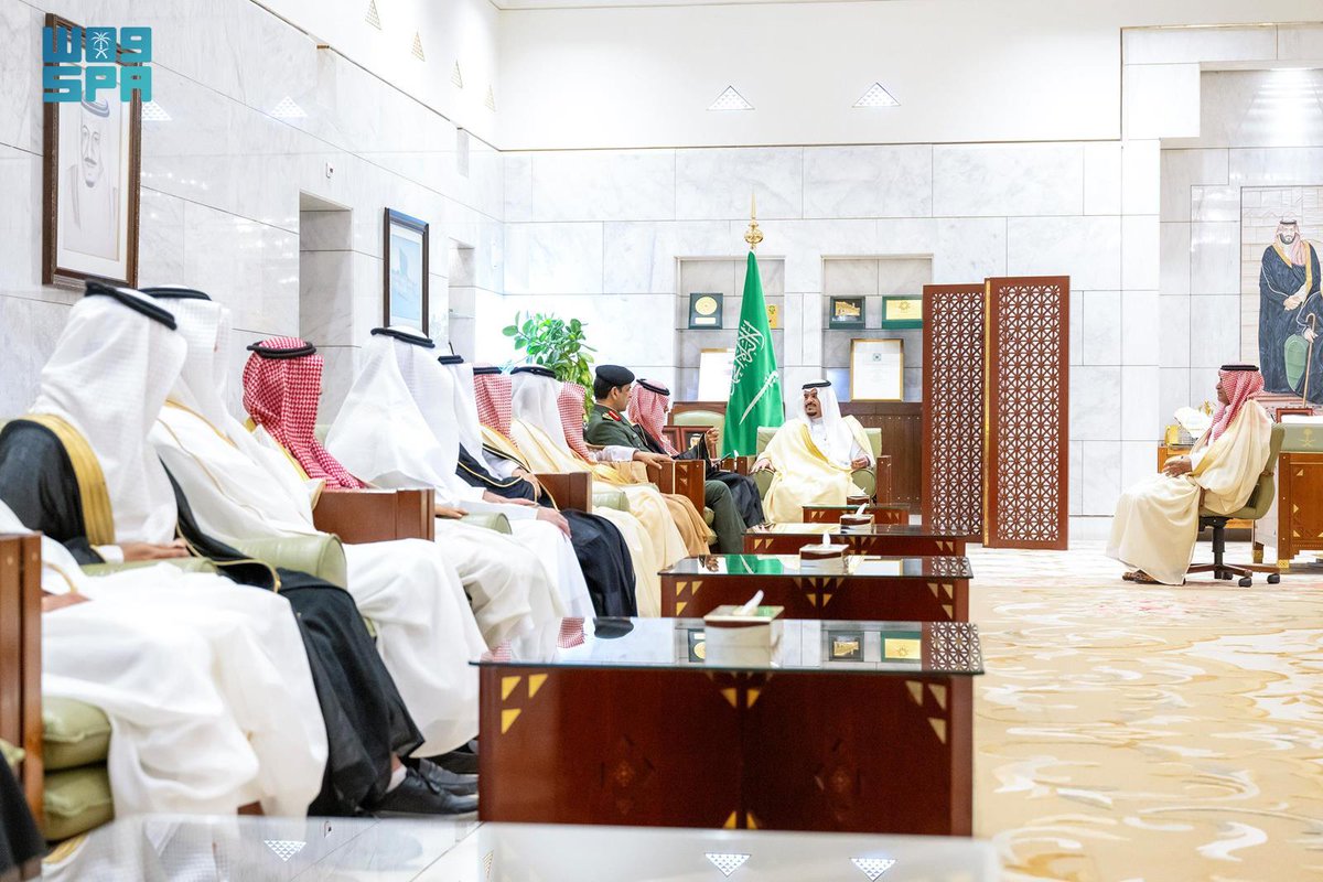 SPAregions's tweet photo. نائب أمير منطقة الرياض يستقبل رئيس وأعضاء اللجنة الوطنية لرعاية السجناء والمفرج عنهم وأسرهم.
https://t.co/StwaCiwHC8
#واس_عام https://t.co/2cCvupFCSk