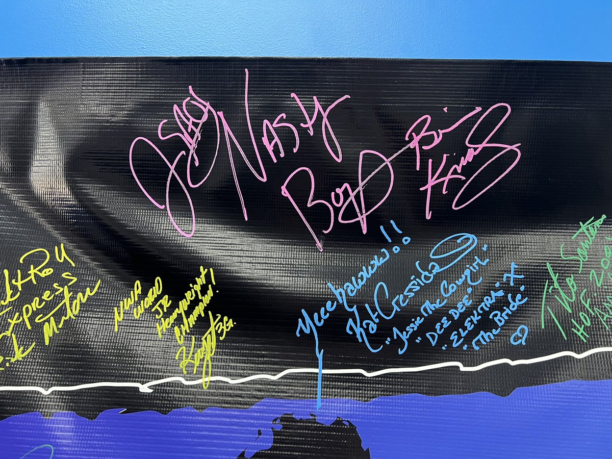 SquareCircleCo1's tweet image. Big thank you to The Nasty Boys for spending time with us at SSC yesterday. There were lots of laughs and a lot of great story telling. We hope everyone had a great time and as always thanks to all those that made it out! #BrianKnobbs #jerrysags #nastyboys